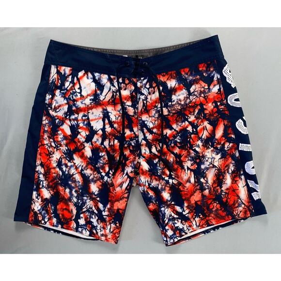 Volcom Mod-Tech Lightweight Quick Dry Board Shorts. Abstract Floral, Men's 34. - Picture 1 of 5
